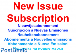 New issue subscription Britisch Indian Ocean Territory