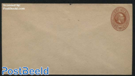 Envelope 10c redbrown