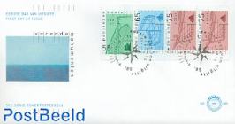 Ships booklet stamps FDC