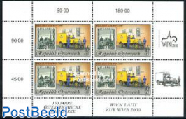 WIPA 2000 minisheet (with 4 stamps)