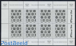 Wien 1990 blackprint m/s, stamp day