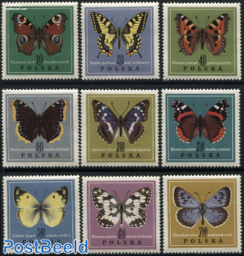 Butterflies 9v