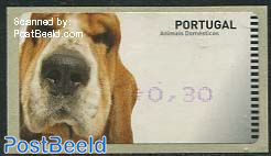 Automat stamp, Dog 1v (face value may vary)