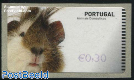 Automat stamp, Domestic animals 1v (face value may vary)